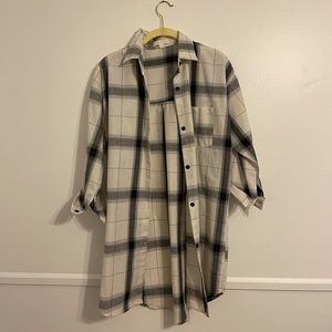 Cloud Ten Plaid Shirt size L